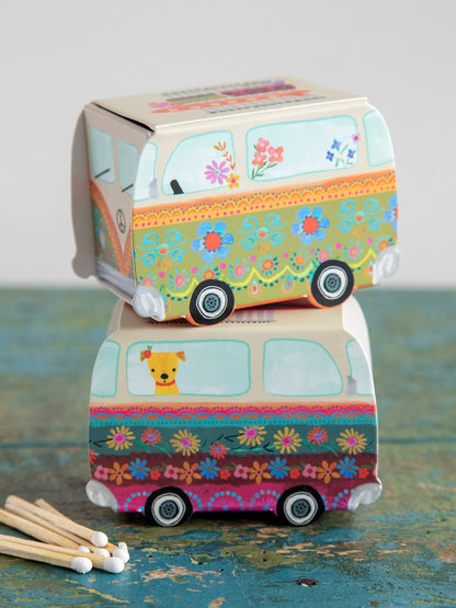Shaped Matchboxes, Set of 2 - Van