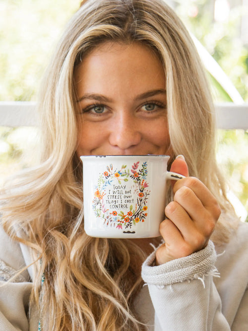 Camp Coffee Mug - Today I Will Not Stress