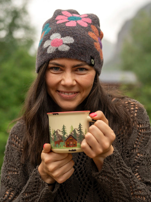 Camp Coffee Mug - Cream Cup of Cozy