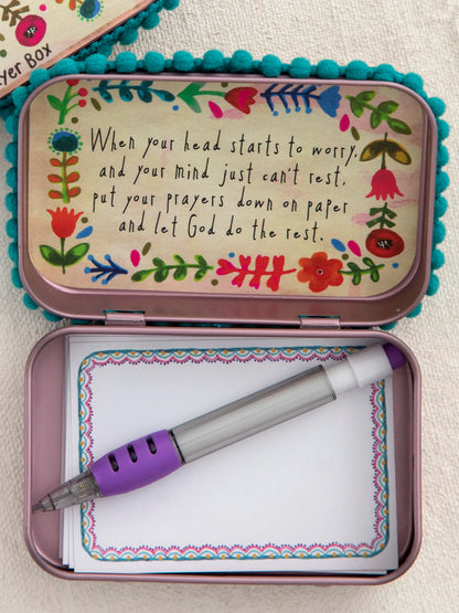 Tin Prayer Box - World Better