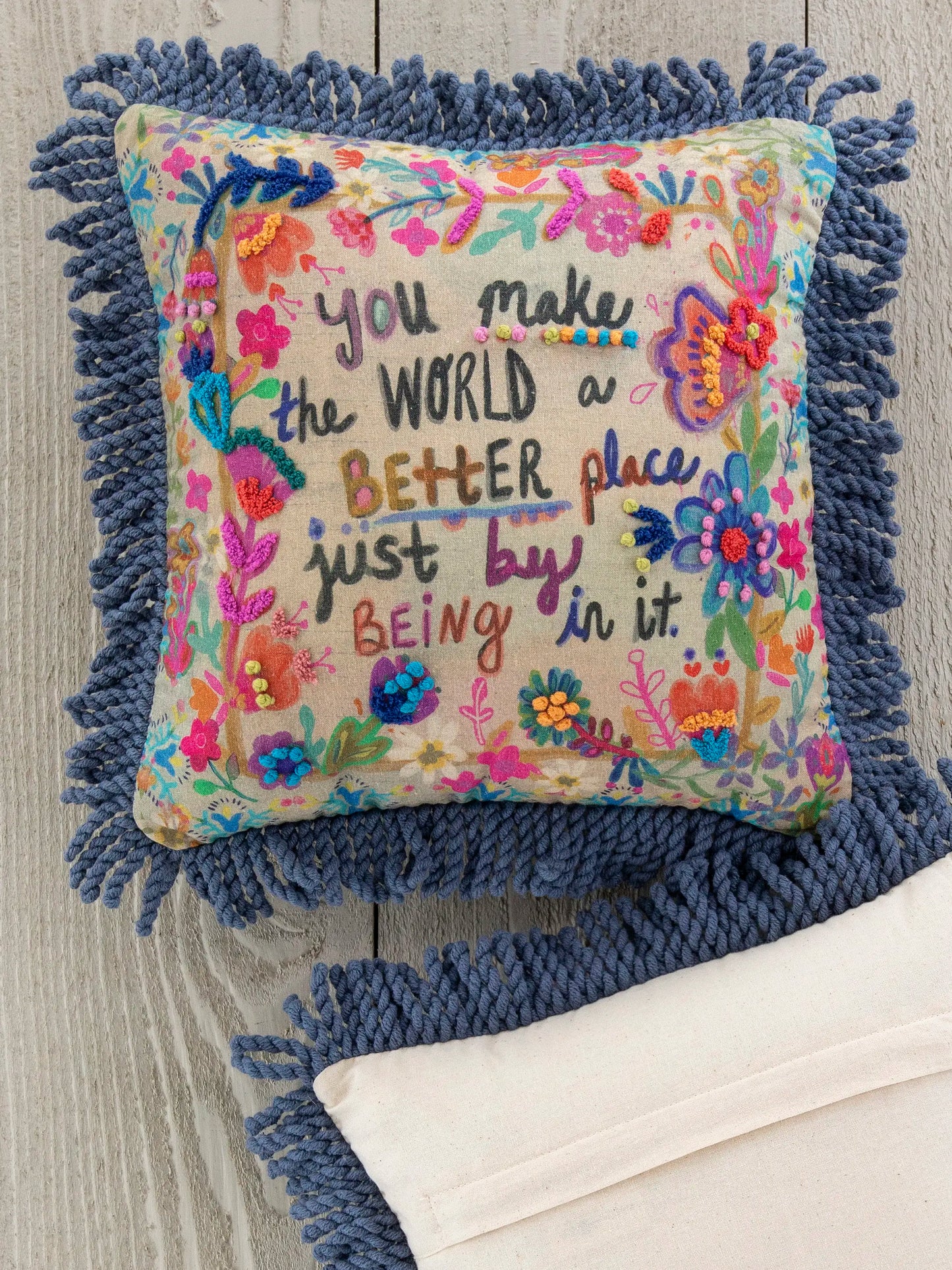 Tufted Boho Pillow - World Better