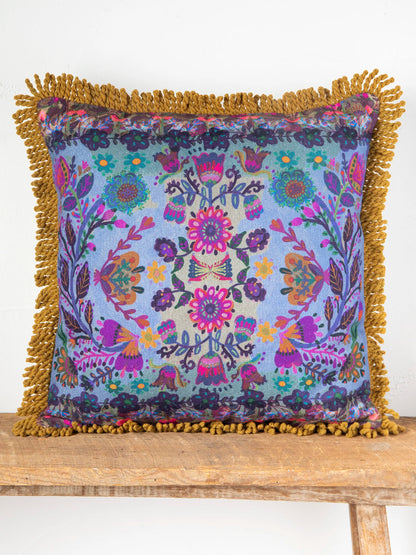 Bungalow Pillow - Border Folk Garden