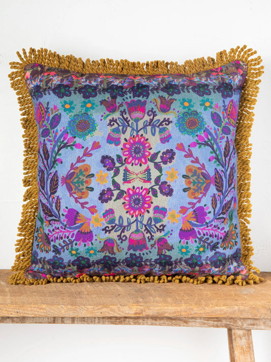 Bungalow Pillow - Border Folk Garden