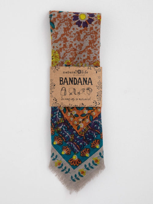 Printed Bandana - Terracotta Mandala