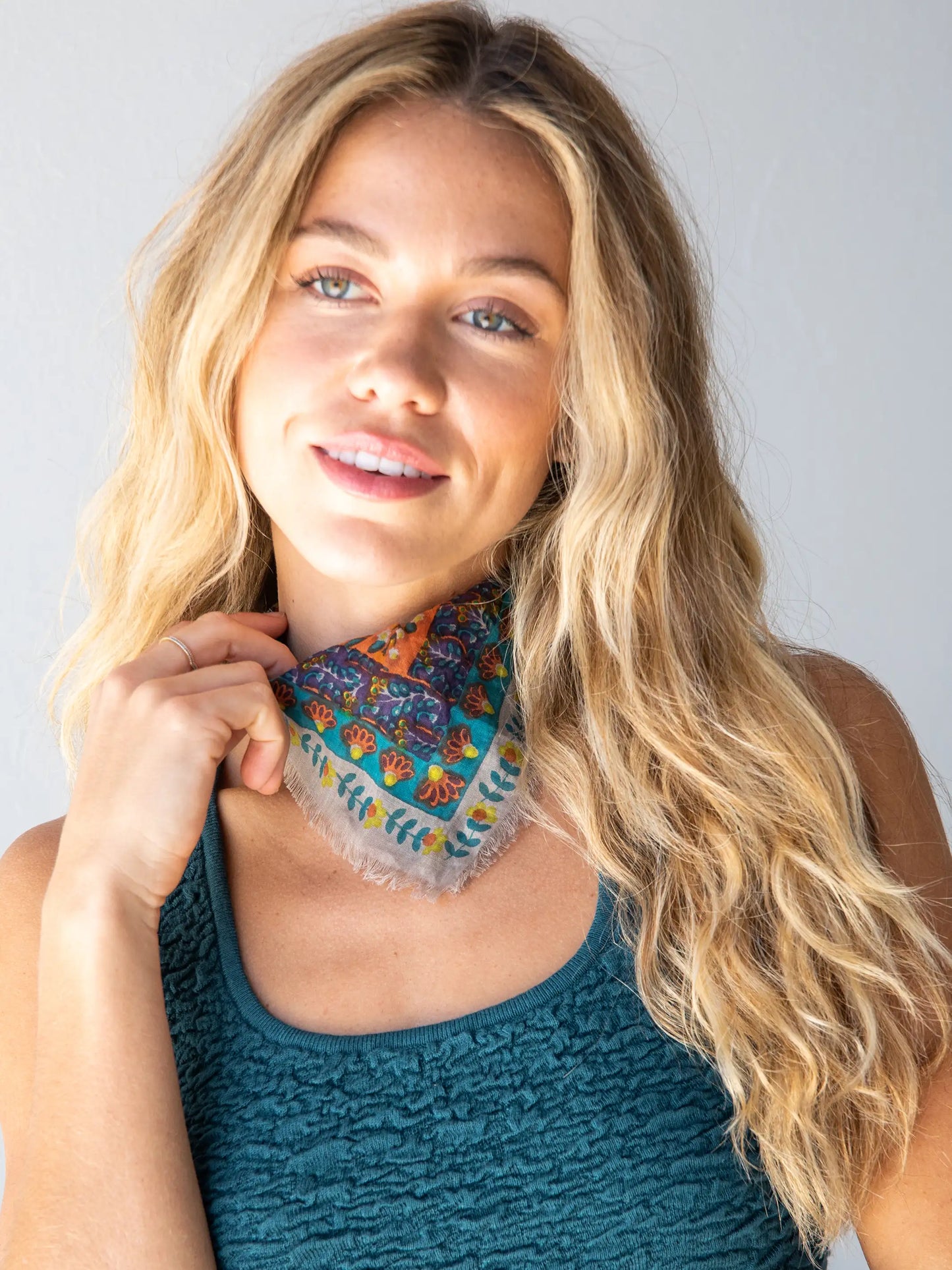 Printed Bandana - Terracotta Mandala