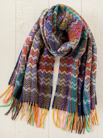 Cuddle Up Cozy Scarf - Espresso