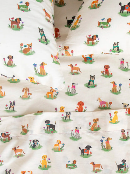 Sooo Soft Cotton Sheet Set - Dog