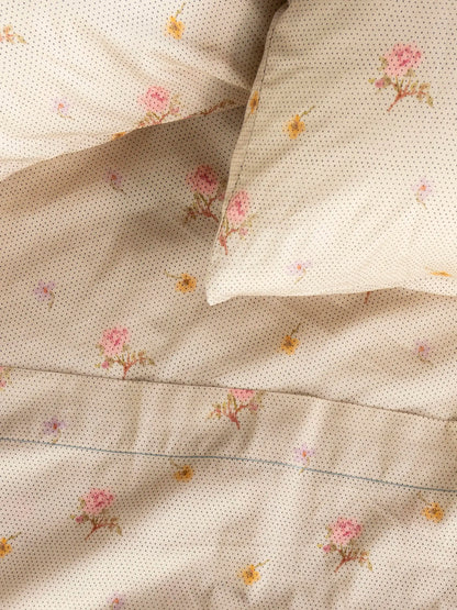 Sooo Soft Cotton Sheet Set - Pin Dot Prairie Cream