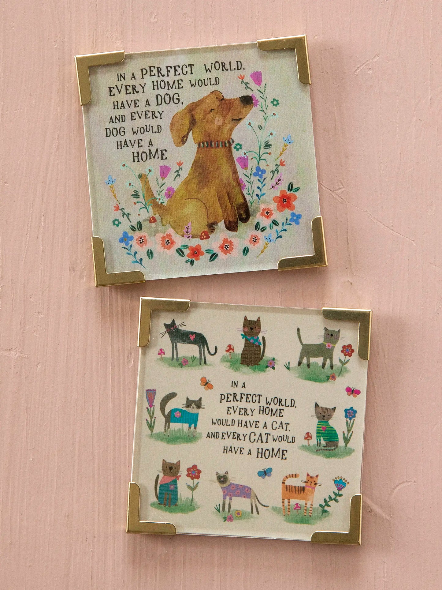 Corner Magnet - Every Cat Has A Home