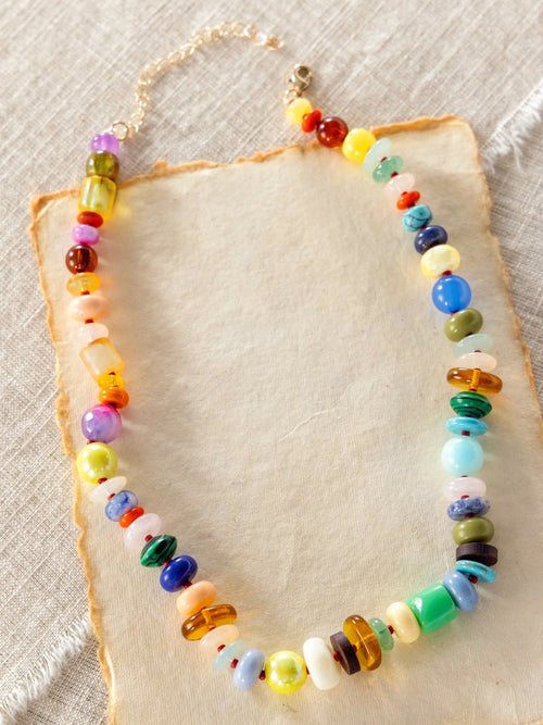 Boho Joy Beaded Necklace